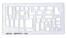 Zeichenschablone Schablone