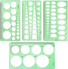 Zeichenschablonen Set für