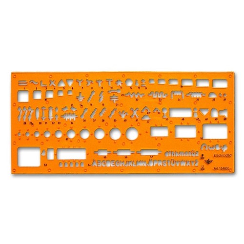 Elektroschablone 154805 aus - elektroschablone,