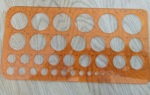 Kreisschablone kreise - kreisschablone, 36