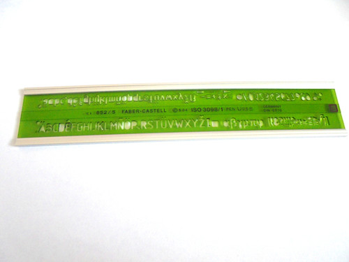 Faber castell schriftschablone - faber-castell,