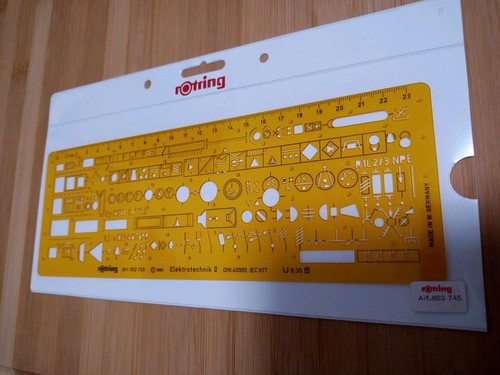 Rotring zeichenschablone - rotring, nr