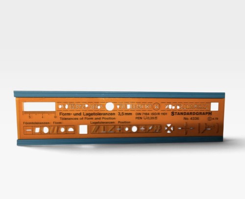 Standardgraph 4336 schablone - 4336,