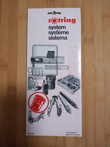 Rotring zeichenschablone - zeichenschablone, nr