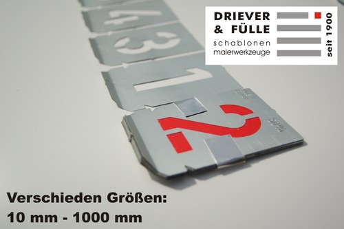 Signierschablonen zahlen 9 - signierschablonen,,