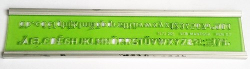 Zeichenschablone pen 7 - pen, 0.7