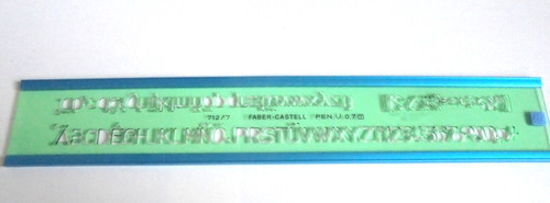 Faber castell schriftschablone - faber-castell,